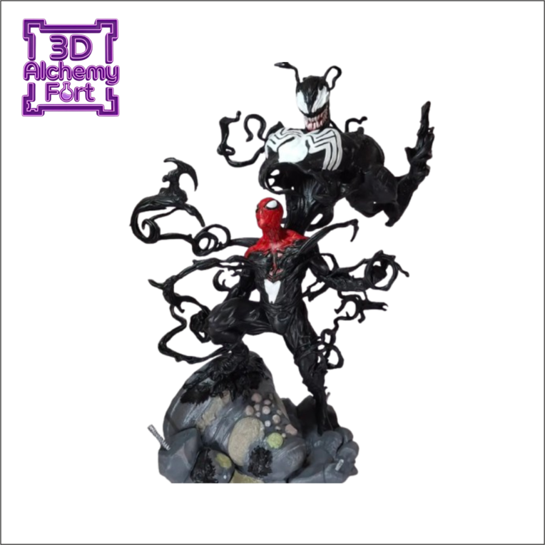 SPIDERMAN TRANS1 3D SPIDERMAN SYMBIOTE TRANSFORMATION - Image 1