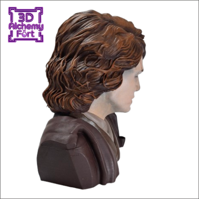 3D Φιγούρα Anakin προφίλ από το Star Wars